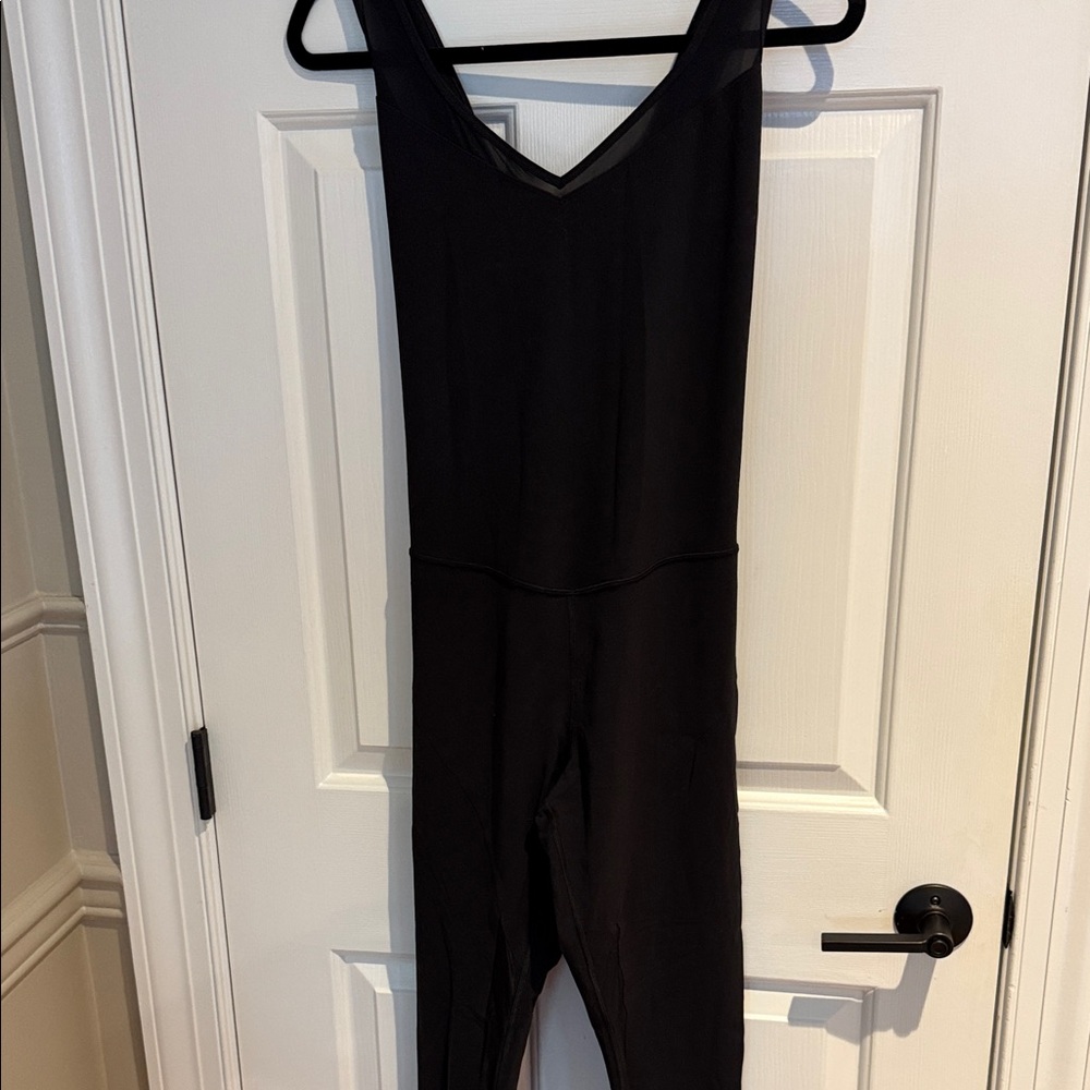 NWT Athleta Black Sleeveless Jumpsuit